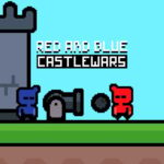 Röda och blå Castlewars